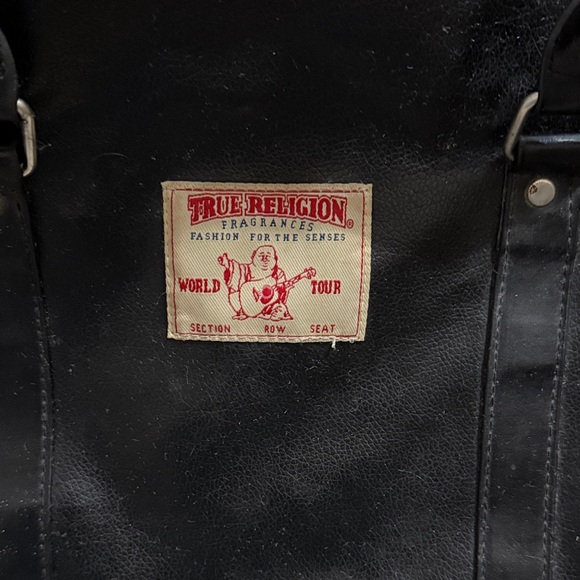 True Religion Black Duffel Bag for Men - Picture 2 of 4